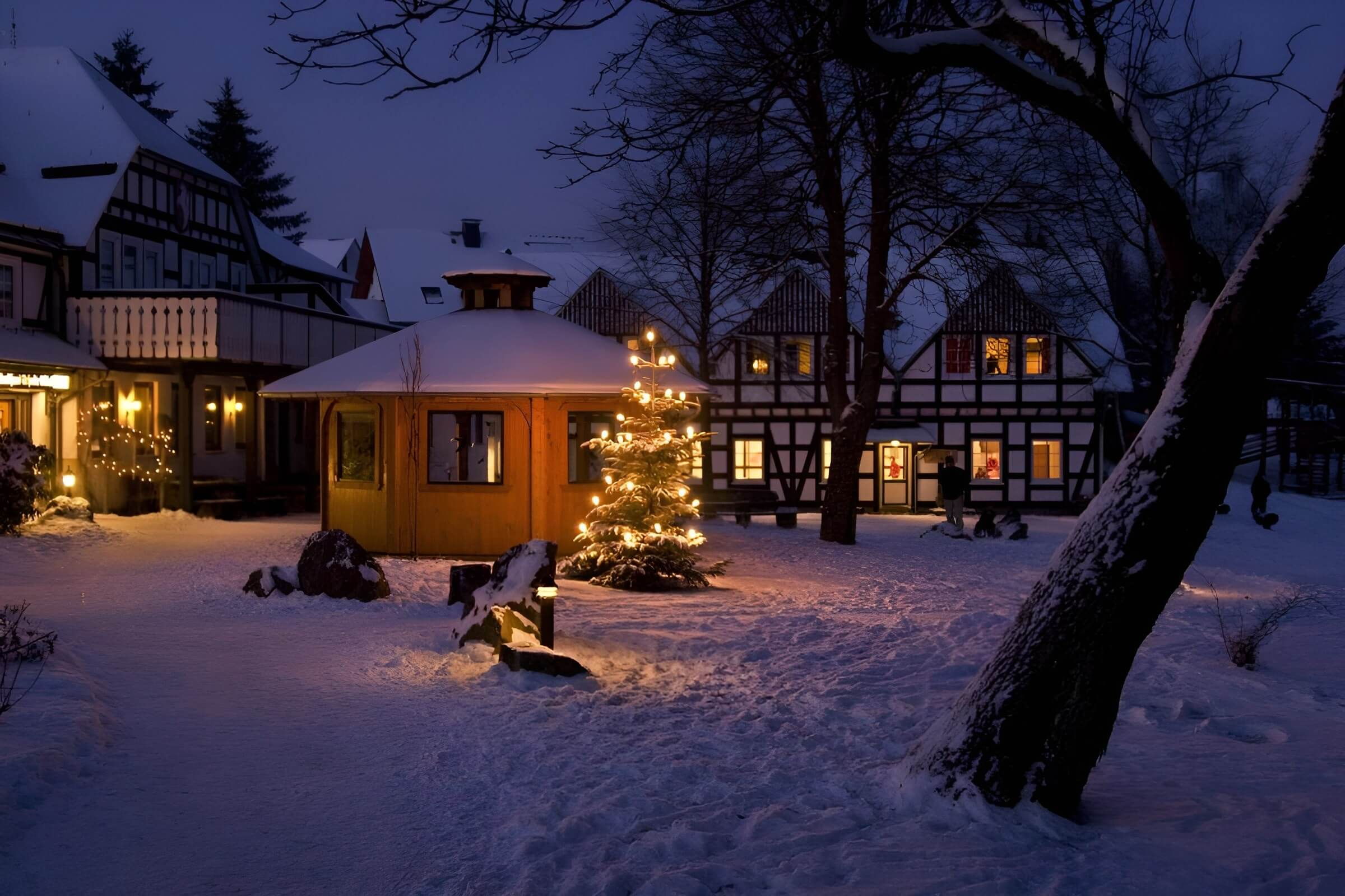 Landhaus Schulte-Göbel im Winter